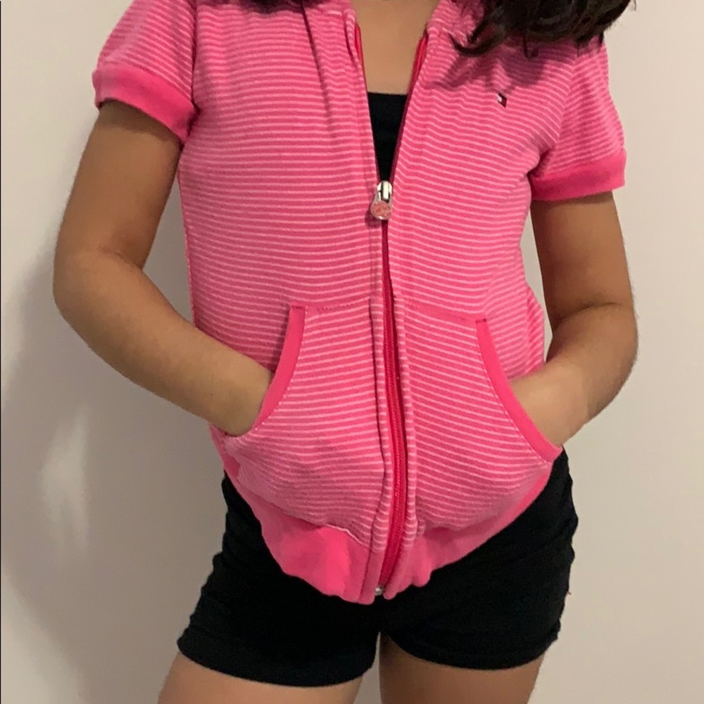 Pink sweater